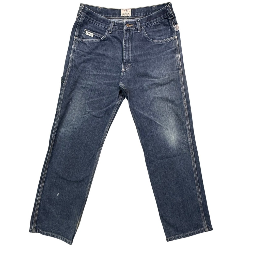 Gorpcore TYNDALE  Carpenter Jeans Flame Resistant Workwear W34 L36 Y2K Rugged90s